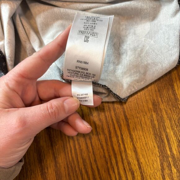 Patagonia Women’s Sleeveless Floral Dress XS – Black Gray Fit & Flare Style - Picture 6 of 7